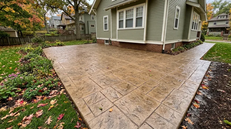 Stamped & Decorative Concrete Akron