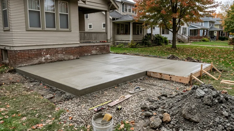 Concrete Slabs & Foundations Akron