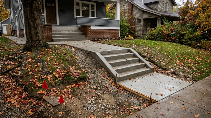 Sidewalks, Walkways & Steps Akron