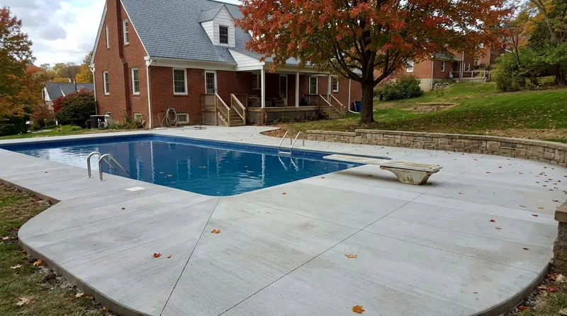 Concrete Pool Decks Akron